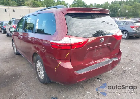 2017 Toyota Sienna Xle 8 Passenger z USA, uszkodzony, nr VIN 5TDYZ3DC2HS836092